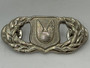 USGI US Air Force Operations Support Badge, Regulation Size, Silver Mirror Finish