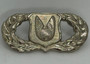 USGI US Air Force Operations Support Badge, Regulation Size, Silver Mirror Finish