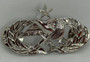 USGI US Air Force Senior Maintenance Badge, Regulation Size, Silver Mirror Finish