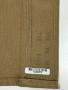 USGI Men's Creighton Khaki Long Sleeve Dress Shirt Size: 15.5x35 USED
