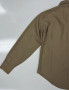 USGI Men's Creighton Khaki Long Sleeve Dress Shirt Size: 15.5x35 USED