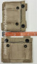QTY 2 Each, USGI K-bar Adapter, Ka bar, Military Issue, Molle II, Desert Tan NEW
