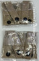 QTY 2 Each, USGI K-bar Adapter, Ka bar, Military Issue, Molle II, Desert Tan NEW