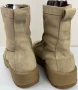 USGI Wellco Desert Tan Goretex Waterproof Combat Boots Men's Size 11R USED