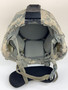 USGI Military Advanced Combat Helmet, UCP Cover, NVG Mounting Bracket, Ballistic Nape Pad | USED
