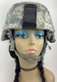 USGI Military Advanced Combat Helmet, UCP Cover, NVG Mounting Bracket, Ballistic Nape Pad | USED