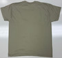 USAF Tan T-Shirt w/Black "Air Force" Letters | Large | NEW