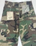 Rothco Woodland Camo 6-Pocket BDU 3/4 Capris Pants, Men's Sz XS