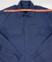 Vintage Vietnam Era USGI Air Force L/S Uniform Shirt US AF Blue 1970's