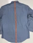 Vintage 1990's USGI US Navy Men's Chambray Utility Work Shirt Blue Military USN Issued
