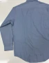 Vintage 1990's USGI US Navy Men's Chambray Utility Work Shirt Blue Military USN Issued