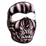ANCIENT SKULL WNFM083 Motorcycle Biker Neoprene FULL Face Mask Reversible