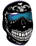 MUERTE WNFM078 Motorcycle Biker Ski Neoprene FULL Face Mask Reversible