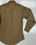 Men's USMC Corporal Khaki Long-Sleeve Khaki Service Shirt Sz 15x33