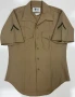 Men's USMC Corporal Khaki Short-Sleeve Khaki Service Shirt Sz 15.5