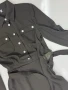 Women's Vintage East German DDR NVA Military Uniform Dress Large OD Green GUC