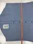Vintage 1990's USGI US Navy Men's Chambray Utility Work Shirt Blue Military USN Issued