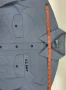 Vintage 1990's USGI US Navy Men's Chambray Utility Work Shirt Blue Military USN Issued