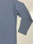 Vintage 1990's USGI US Navy Men's Chambray Utility Work Shirt Blue Military USN Issued