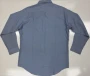 Vintage 1990's USGI US Navy Men's Chambray Utility Work Shirt Blue Military USN Issued