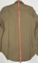 USGI Men's Creighton USMC Khaki Long Sleeve Dress Shirt Size: 16.5-34 GUC
