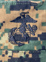 USGI USMC 8 Point Utility Cover, Woodland MARPAT Hat Marine's Cap USED | Med