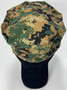 USGI USMC 8 Point Utility Cover, Woodland MARPAT Hat Marine's Cap USED | Med