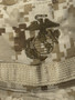 USGI USMC Desert MARPAT Marines Pattern Digital Camo Boonie Hat | Medium GUC