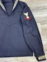 Vintage 1969 US Navy Blue Dress Wool Jumper Sailor Shirt Vietnam Era Size 38L