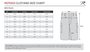 BDU SHORTS SIZE CHART