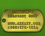 Custom Military Dog Tag Set | Personnel Identification Tag & Necklace | 8465002616629