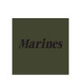 Olive Drab Military Physical Training T-Shirt | Marines | 60157