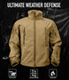 Rothco Black Special Ops Tactical Soft-Shell Jacket | 9767