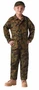 Kid's Woodland Digital Camouflage Military BDU Pants | 66115