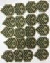 USGI USMC Marine Corps Staff Sergeant E-6 Band Chevron Insignia - LOT OF 20 - NOS