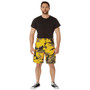 Men's Stinger Yellow Camouflage Military Tactical BDU Cargo Shorts | Rothco 65007