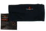 NWT HOTMOCS Black Fleece Heat Pack Pockets 51” Scarf Includes 2-Hand Warmer Pks