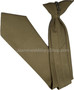 USMC Men's Khaki Clip-On Tie for US Marines Service or Dress Uniform