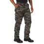 Black Camouflage Tactical Cargo BDU Pants | 3843