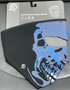 Neoprene Full Face Mask | Blue Chrome Skull | WNFM024