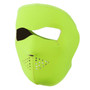 Neoprene Full Face Mask - High Visibility Lime - WNFM142L