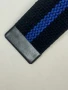 BLACK & BLUE LINE Web Belt with Black Tip & Buckle | SZ 54 x 1.25 inches New
