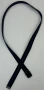 BLACK & BLUE LINE Web Belt with Black Tip & Buckle | SZ 54 x 1.25 inches New
