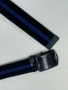 BLACK & BLUE LINE Web Belt with Black Tip & Buckle | SZ 54 x 1.25 inches New
