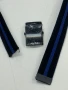 BLACK & BLUE LINE Web Belt with Black Tip & Buckle | SZ 54 x 1.25 inches New