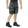 Men's Black Camouflage Military Tactical BDU Cargo Shorts | Rothco 1817