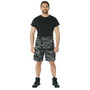 Men's Black Camouflage Military Tactical BDU Cargo Shorts | Rothco 1817