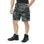 Men's Black Camouflage Military Tactical BDU Cargo Shorts | Rothco 1817