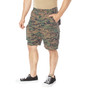 Rothco Vintage Camo Paratrooper Cargo Shorts | Woodland Digital Camo | 2591