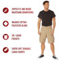 Vintage Solid Khaki Paratrooper Cargo Shorts | Rothco 2170